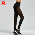 Customize Pattern Pure Black 92% Polyester 8% Spandex Brushed Super Soft Leggings